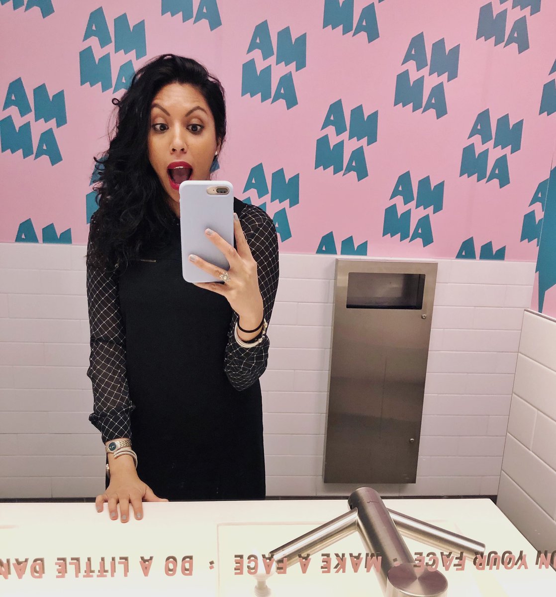 nickylibs's tweet photo. Oh my MAAM. Even the loos in @maamboston are amazing! 

Can’t wait til you see it for yourself - MAAM opens to the public this weekend!
https://t.co/xF8L9Z62DL 

#maamboston @MassArt #MassArt #BosArts #boston #ArtsMatter #Museums https://t.co/ORLXb4maNH
