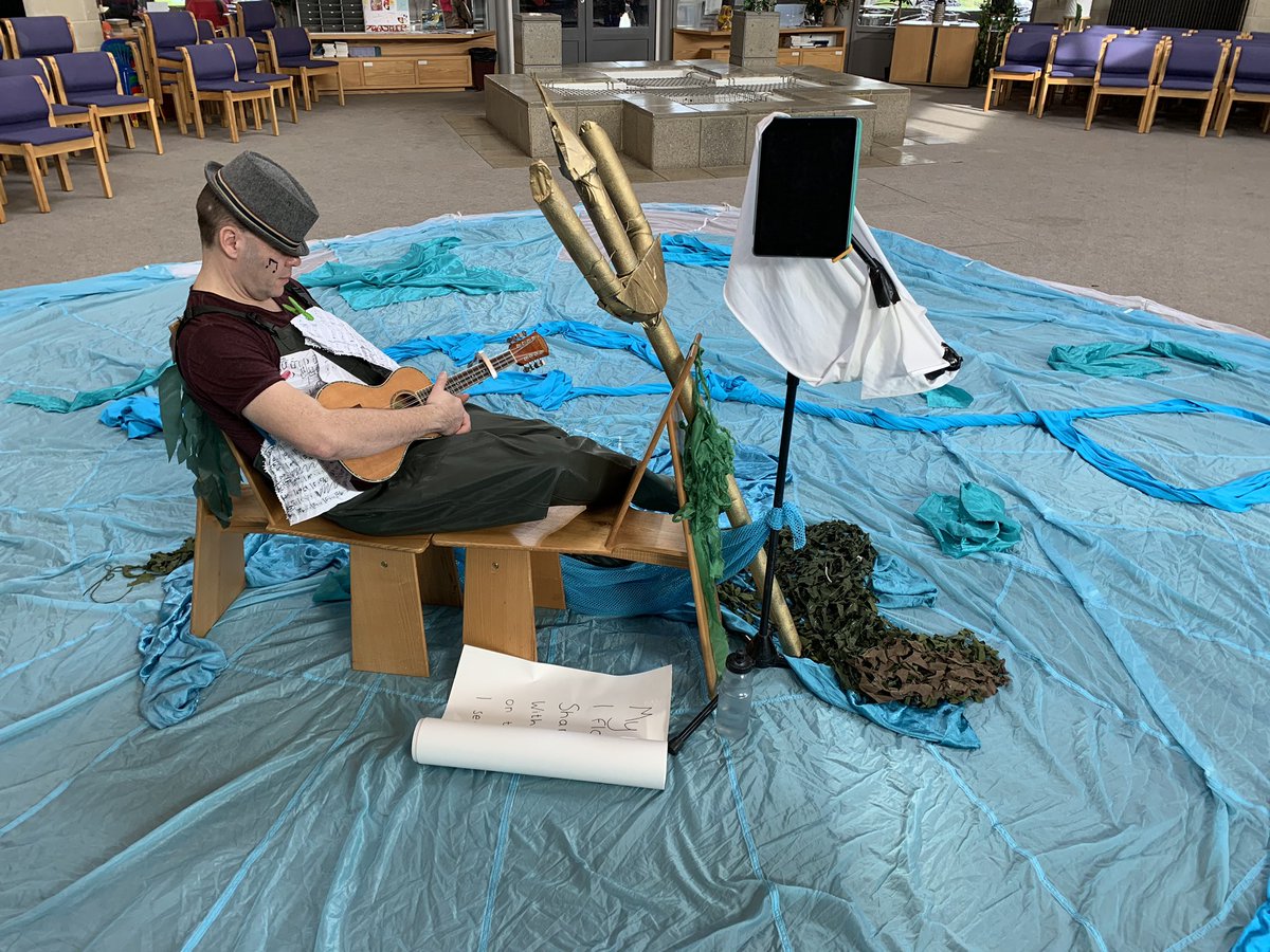 CoactiveArts's tweet image. Making our own melodies and learning new songs from our musician who’s joined us on board our Ocean Adventure today 🌊🎼🪕 Alongside Captain Curly, Allen, Turtle and Ruby... our talented crew of performing artists.. Part of our #CultureCures half term camp in #Aggbrigg #Wakefield