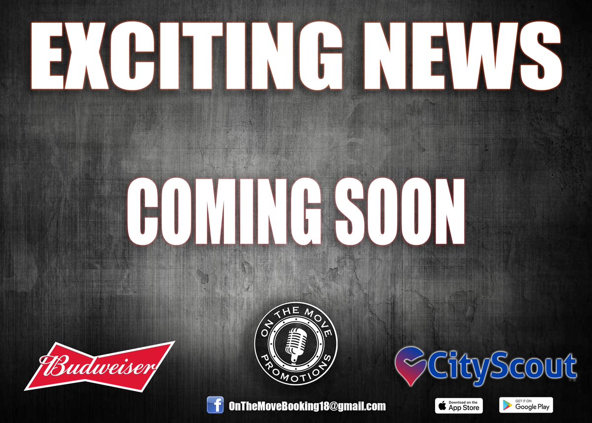 getwreckless16's tweet photo. Our management team, On The Move Promotions, has some pretty exciting news coming up.  We can’t say much yet - but what we can tell is you - is to download the City Scout Decatur App on your iOS or Android Device!  Stay tuned....... https://t.co/e5FR7uA4VL