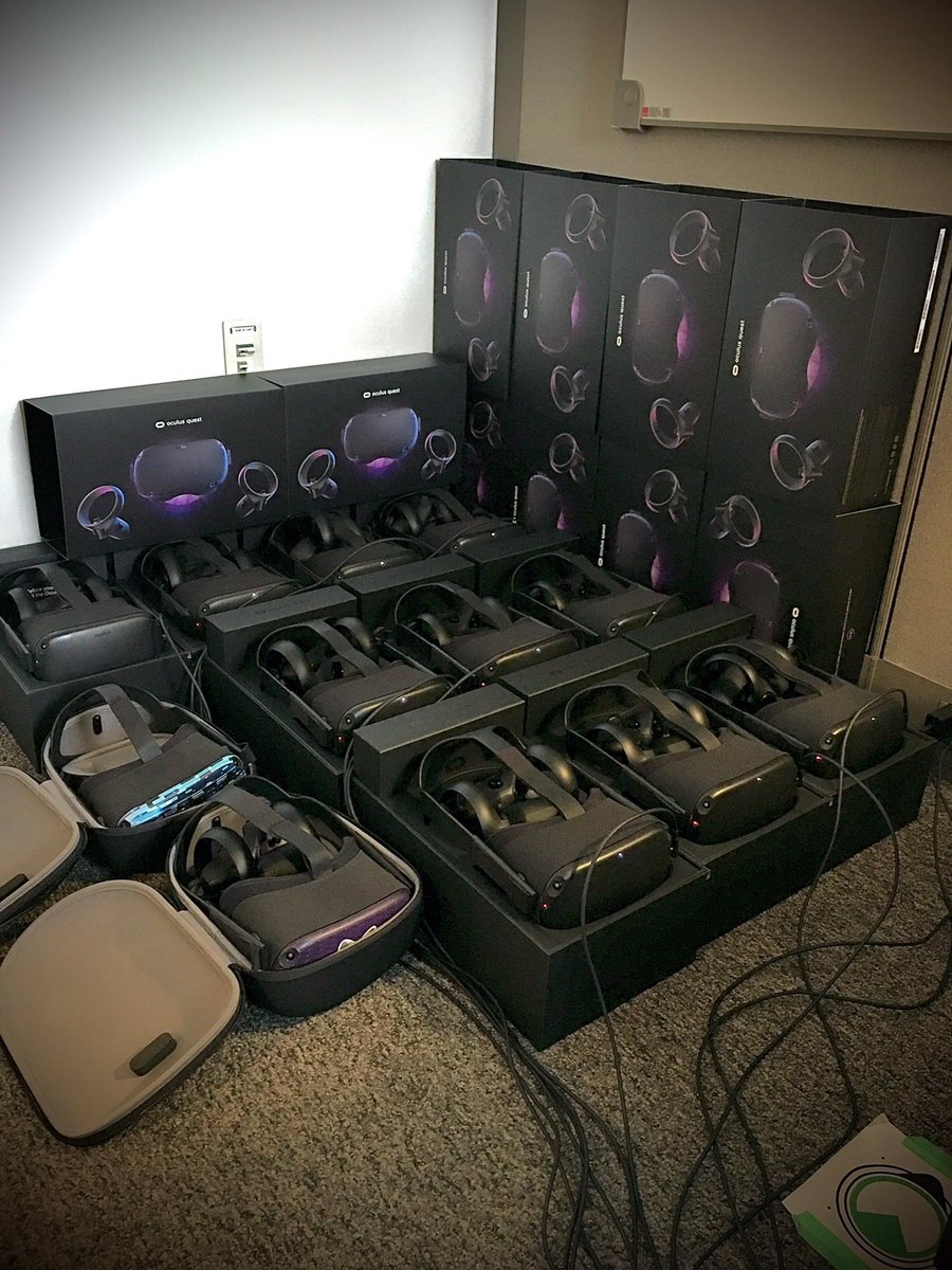 TheVRLab's tweet image. APK Deployment Day! yay! 🥳🎊🎉 After months of waiting and back and forth with @oculus we finally got the Device Manager for our Quests, Very happy to be moving off of consumer edition!
#vr #oculusquest #vrlab
