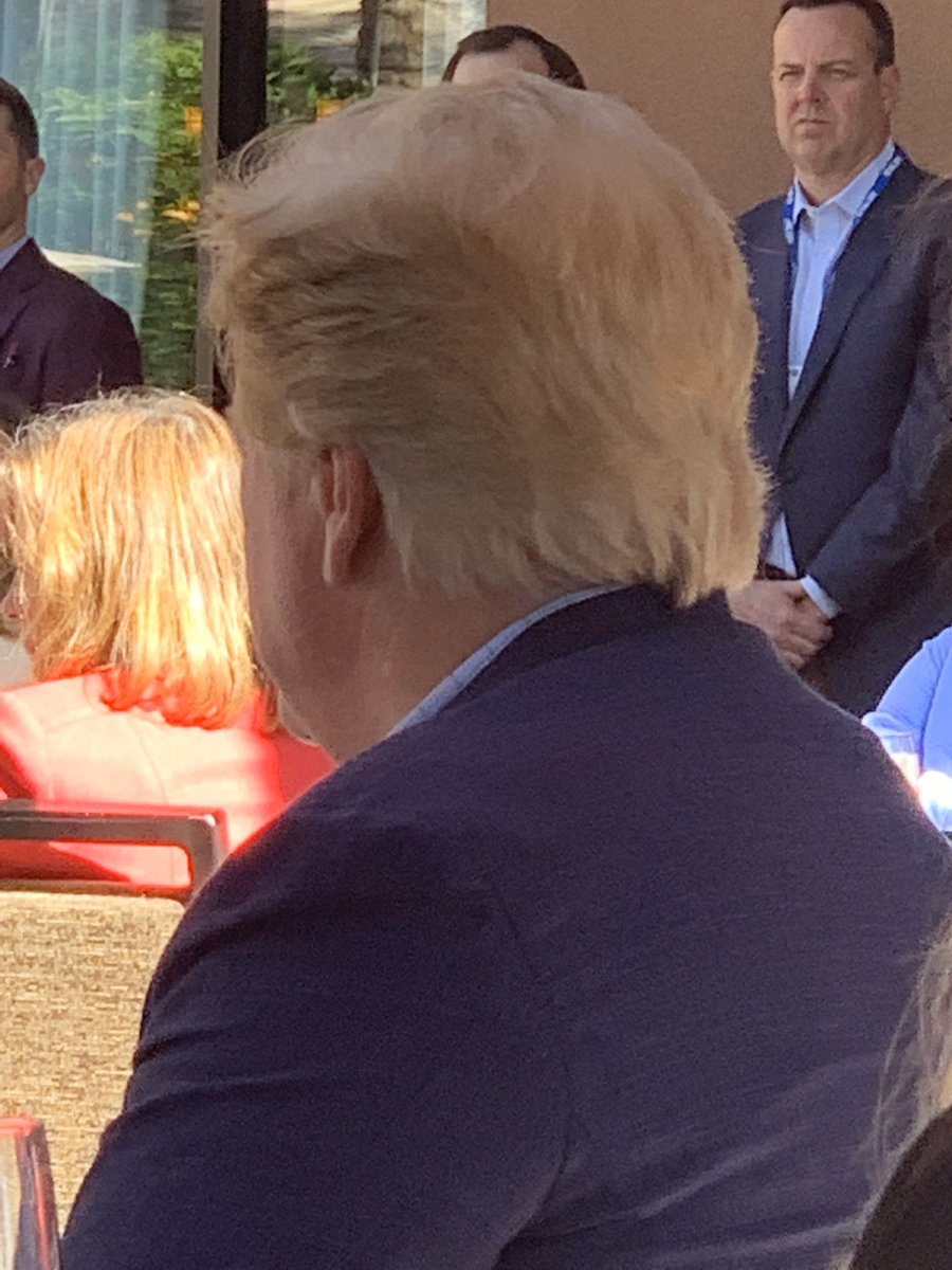 pwe13's tweet photo. So we ran into President Trump here at her Retail Live show. @CityOfMurrieta and @MMWCoC are working to bring back more retail to our area. #MakeRetailGreatAgain #meettheretailers #retaillive @theretailcoach https://t.co/D6Vi37tdRG