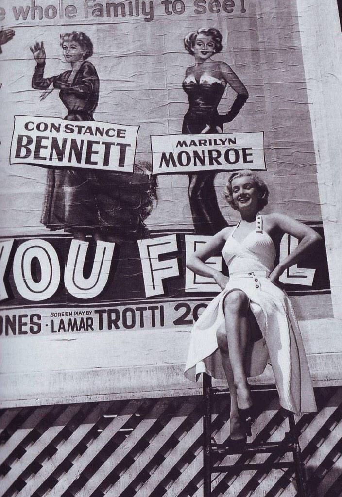 What? Another secretary role? Marilyn as Harriet in 'As Young As You Feel' 1951. Her screen persona starts to take shape.