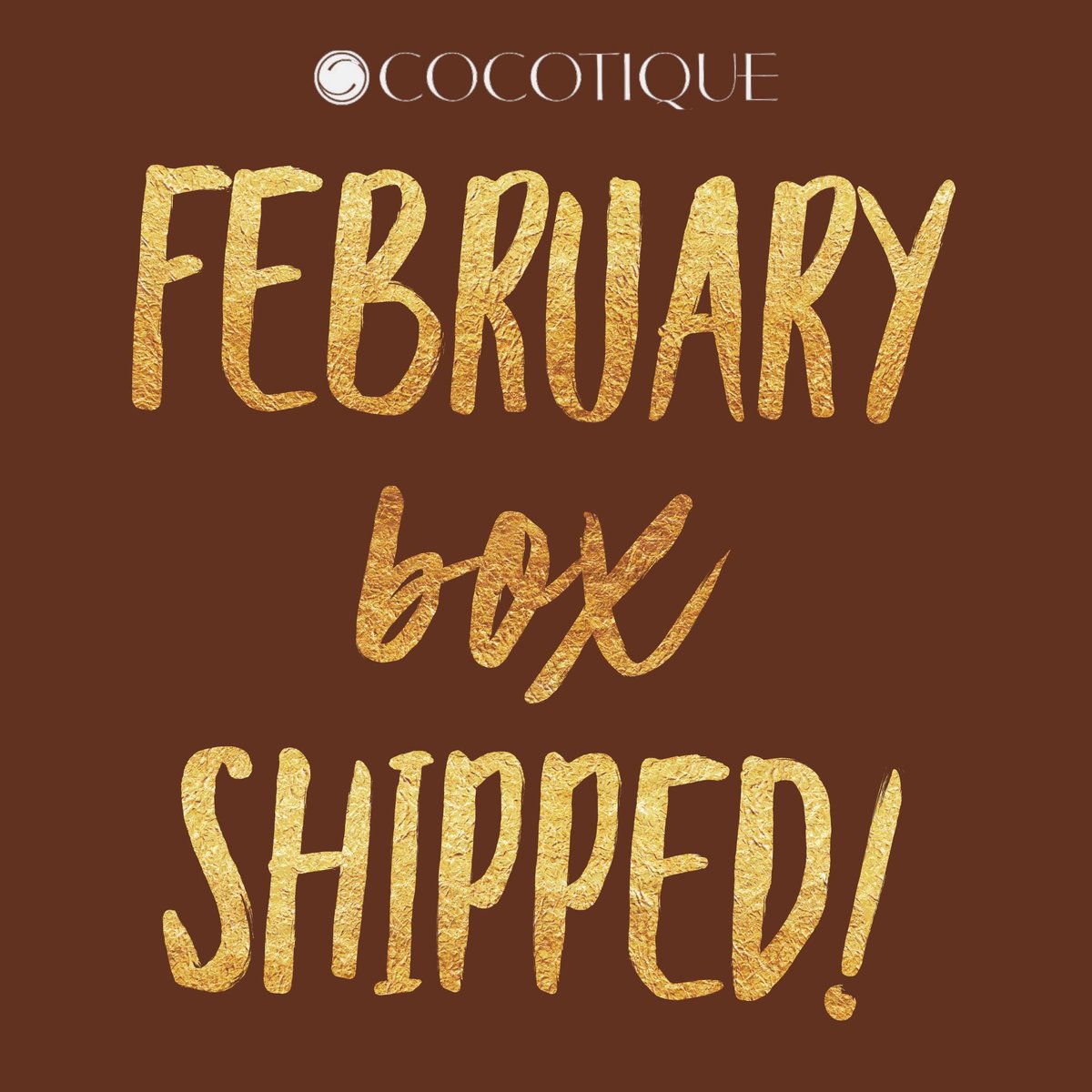LoveCocotique's tweet photo. Guess what, COCOBelles? The #FebruaryBox has shipped out! Keep an eye on those mailboxes 👀 and be sure to tag us in your boxes 📦 when you receive yours!✨⠀⠀⠀⠀⠀
⠀⠀⠀⠀
Tweet us a ‘YAY’ if you’re excited to get yours! ⠀⠀⠀ https://t.co/LsSpwjB0IL