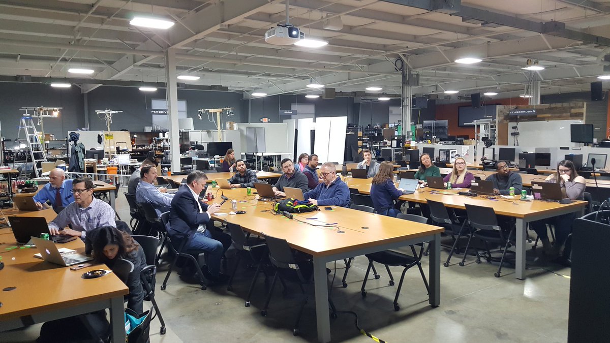 SourceConIndy's tweet image. We're live!!
Some of Indy's best and brightest sourcers, recruiters, talent acq, and hr representing at the first annual SourceCon Indy hackathon!!
#sourcecon #sourceconindy @SourceCon
Special thanks to sponsors: @performantHR @Indiana_IoT @TeamFlexware