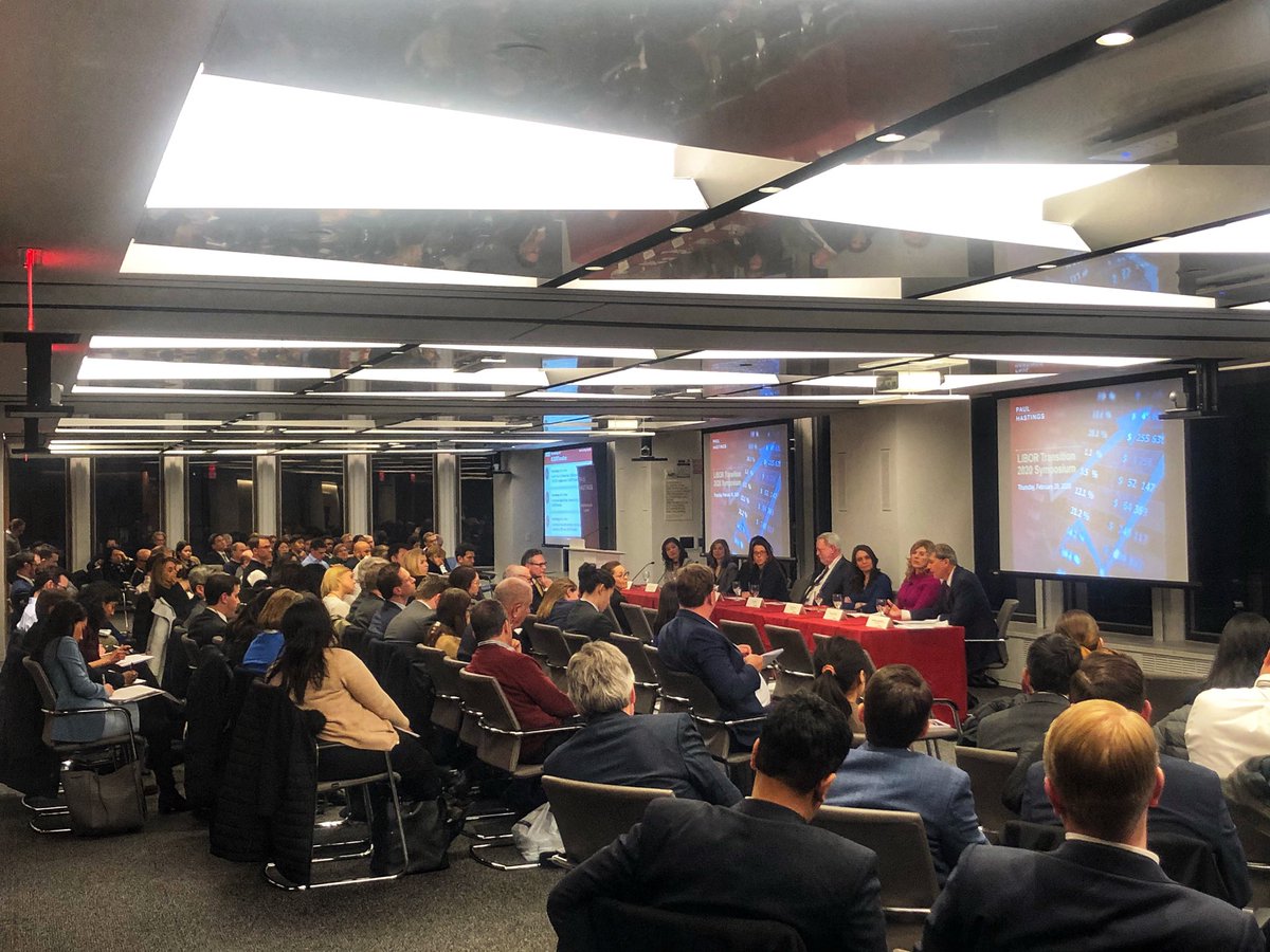 Paul_Hastings's tweet image. An amazing turnout for our 2020 LIBOR Transition symposium in New York this evening. #LIBORTransition
