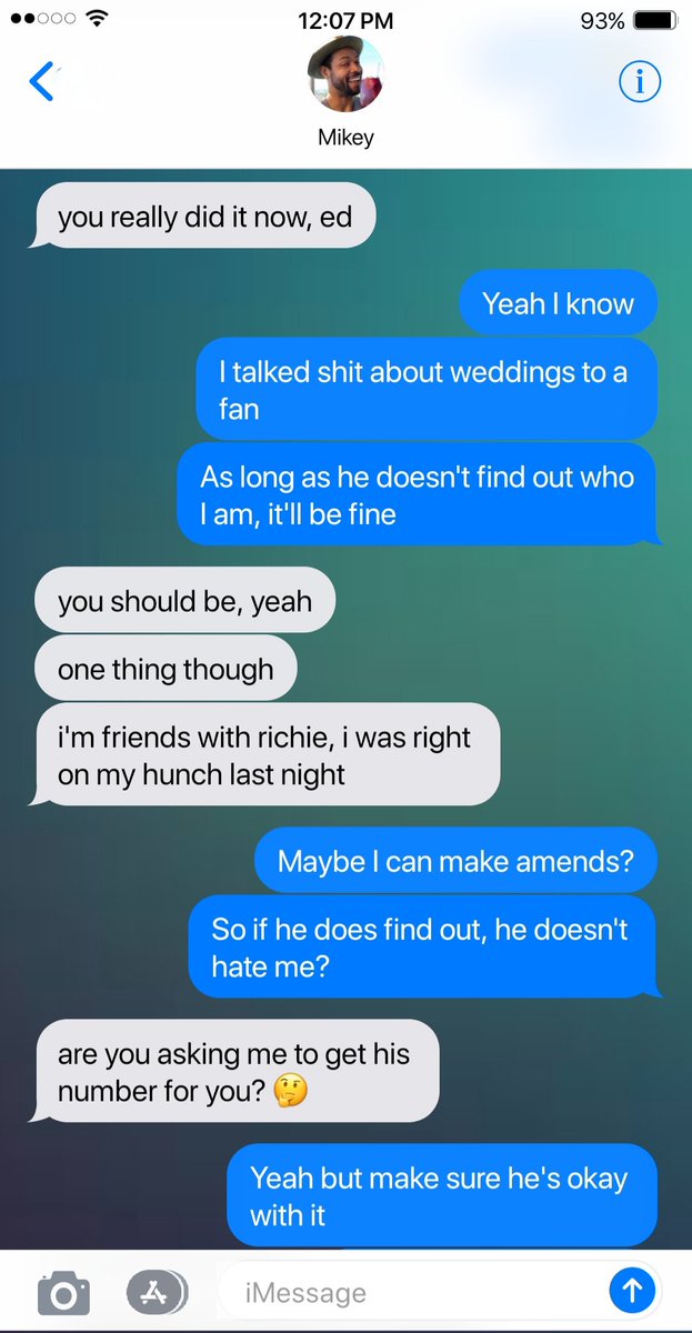 012 》 baby i got your number( eddie's phone & mike's phone )