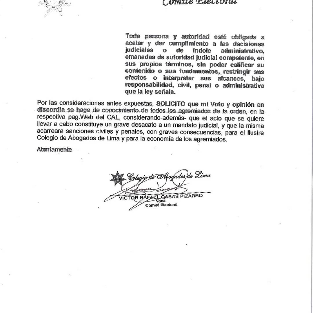 Colegio De Abogados De Lima tweet media