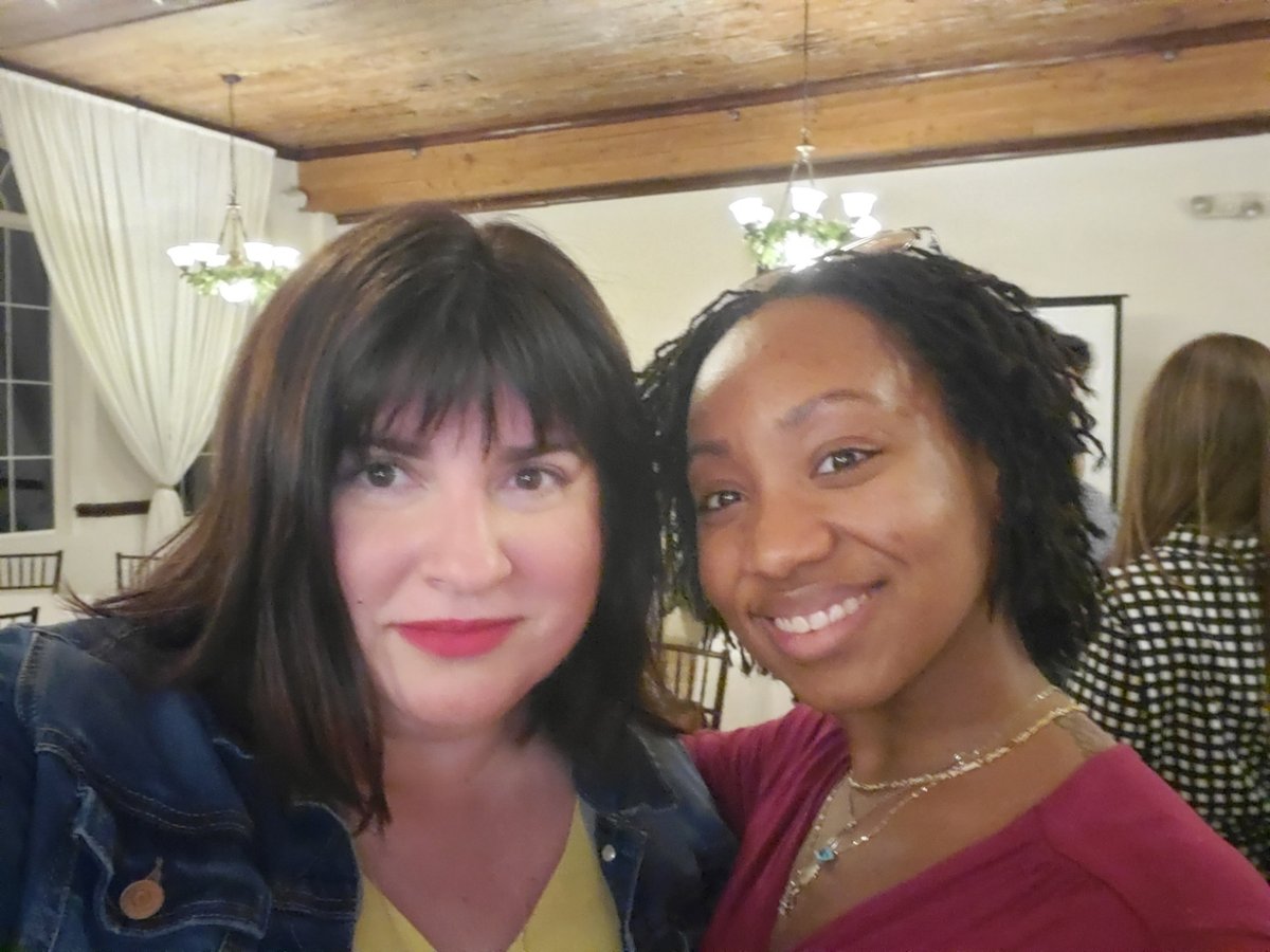 AprilCaldwellMe's tweet photo. Meet Nicole! When she was 11 her mom attended my events &amp; would bring her along. She told me because of that, she now knows how to handle money as an adult! This moment really touched my heart. That is what I what the women attending to do,  learn, apply and SHARE. https://t.co/vYtDNYK9SA