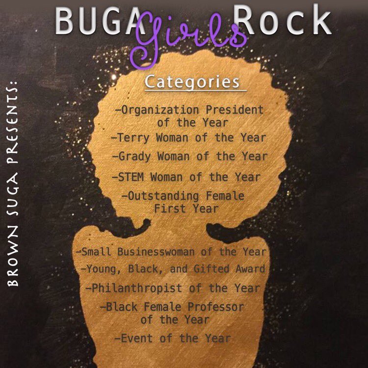 MARK YOUR CALENDAR! BUGA Girls Rock is coming back March 26th! Also don’t forget to nominate your favorite BUGA women in one of categories!