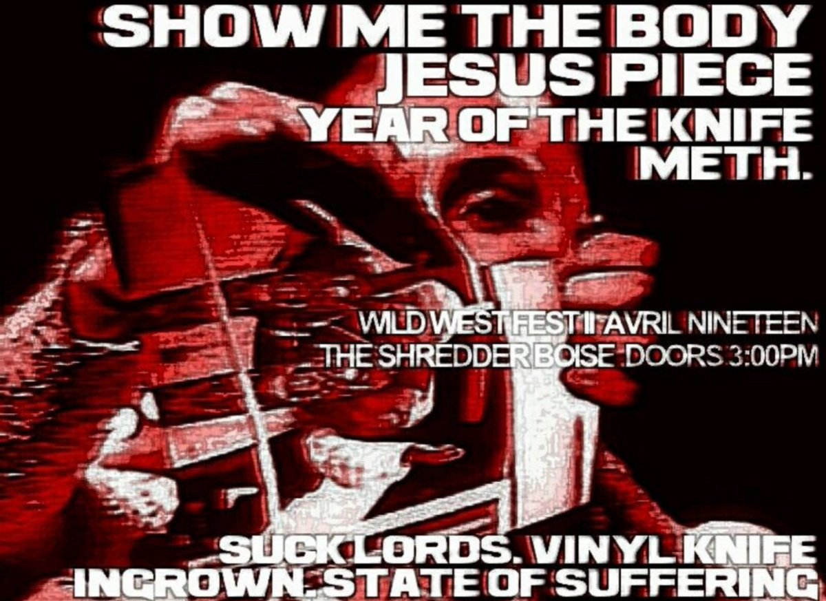 JESUS PIECE HAS BEEN ADDED.  GET YOUR TICKETS HERE
m.bpt.me/event/4527677