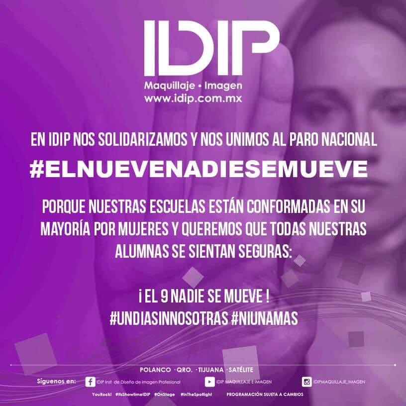 IDIP_MEX's tweet photo. #UnDiaSinMujeres #NiUnaMas #ElNueveNingunaSeMueve #idip https://t.co/wo3bbx4qL7