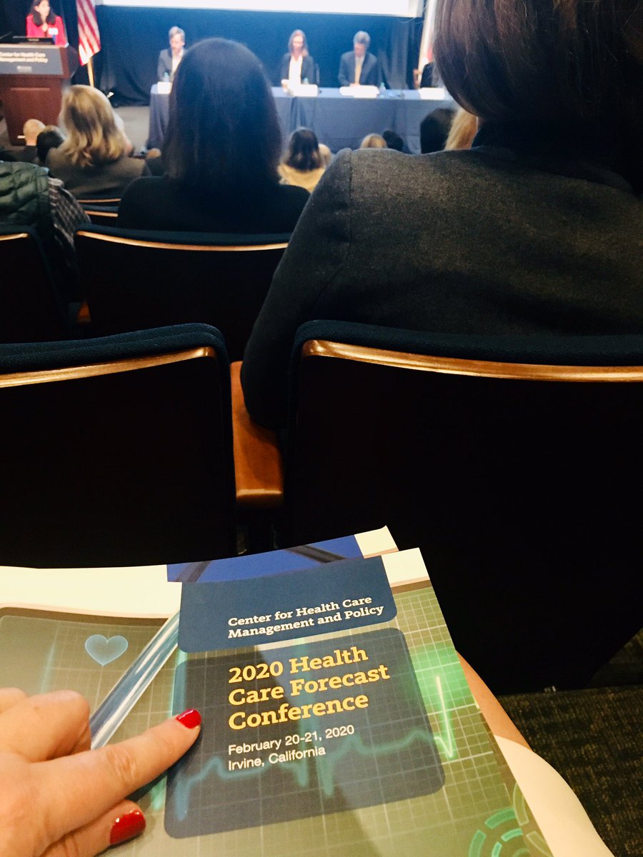 JennCabe's tweet photo. What a day. One fascinating health policy conversation after another. Love seeing the innovation, diversity & deep dives into data-driven approaches to improve #healthcare outcomes & reduce unnecessary costs. #MerageCHCMP #policy #SDOH @UCIrvine_MBA @UCIrvine #2020HCFC #goodwork https://t.co/cwFWVa004D