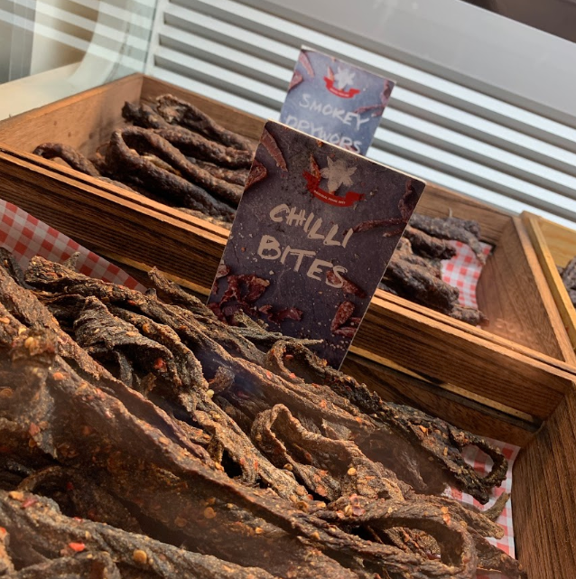 Woking_Market's tweet photo. With over 10 mouth-watering flavours of Biltong for you to try come and visit @LimpopoBiltong today at Market Walk 🍴 

https://t.co/7yvzj7XpYA

#woking #wearewoking #wokingshopping #marketwalk #wokingmarket #market #indoormarket #biltong #limpopo #food #hungry #delicious https://t.co/QJW9tKu33l