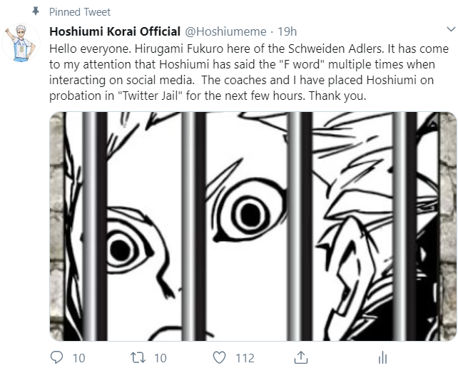 Hoshiumi Korai Official For Those Confused About The Situation I Captain Hirugami Of The Schweiden Adlers Have Typed Up A Series Of Events That Have Occurred Note The Tweets Sent