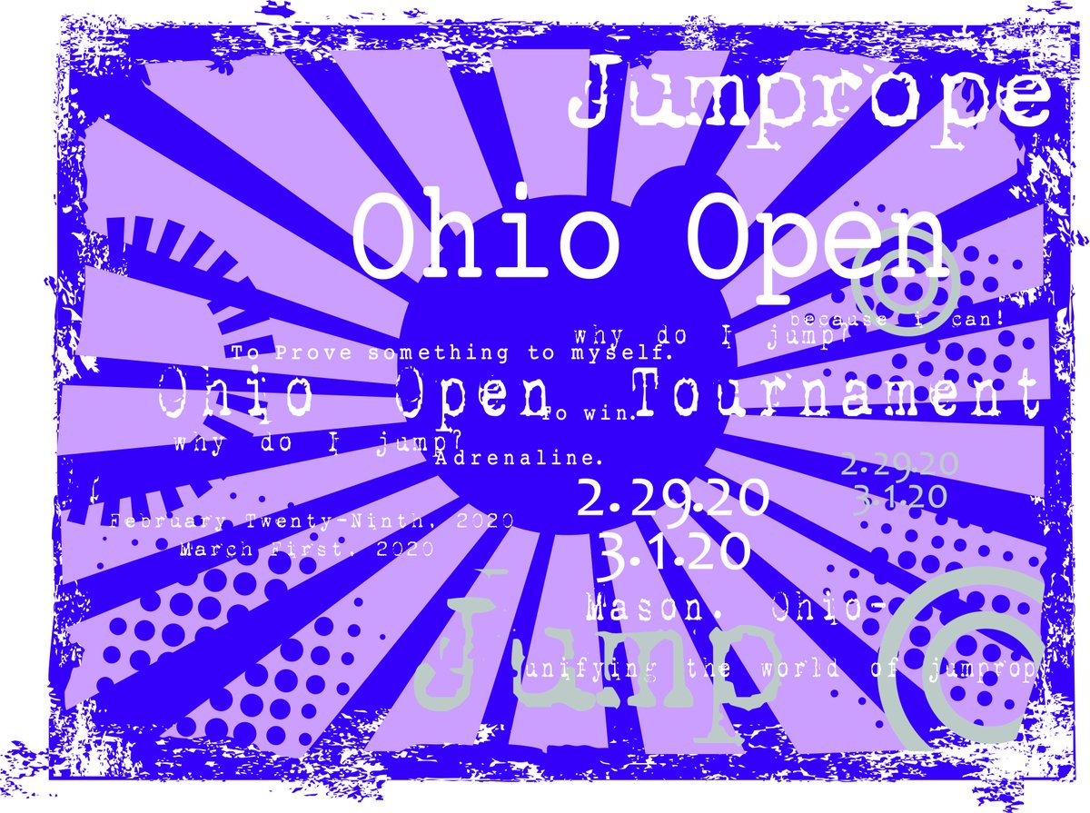 amjrf's tweet photo. Don’t forget tomorrow, Friday, February 21, is the deadline for late registration, competition entries, and music for the Ohio Open. For more information about the event, visit https://t.co/pWVBFg0q4s. https://t.co/O2hLsvONGL