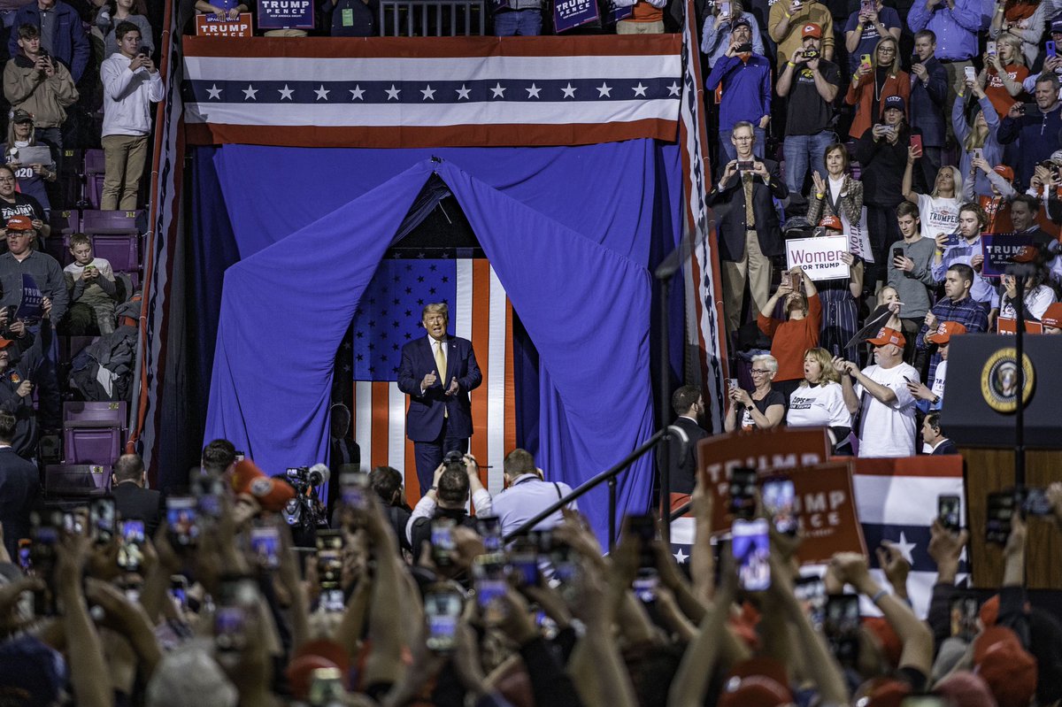 realDonaldTrump's tweet image. I was thrilled to be back in Colorado Springs tonight, beneath the majestic peaks of the Rocky Mountains, with thousands of terrific, hardworking American Patriots. With your help, this November, we are going to defeat the Radical Socialist Dems, and we are going to WIN Colorado!