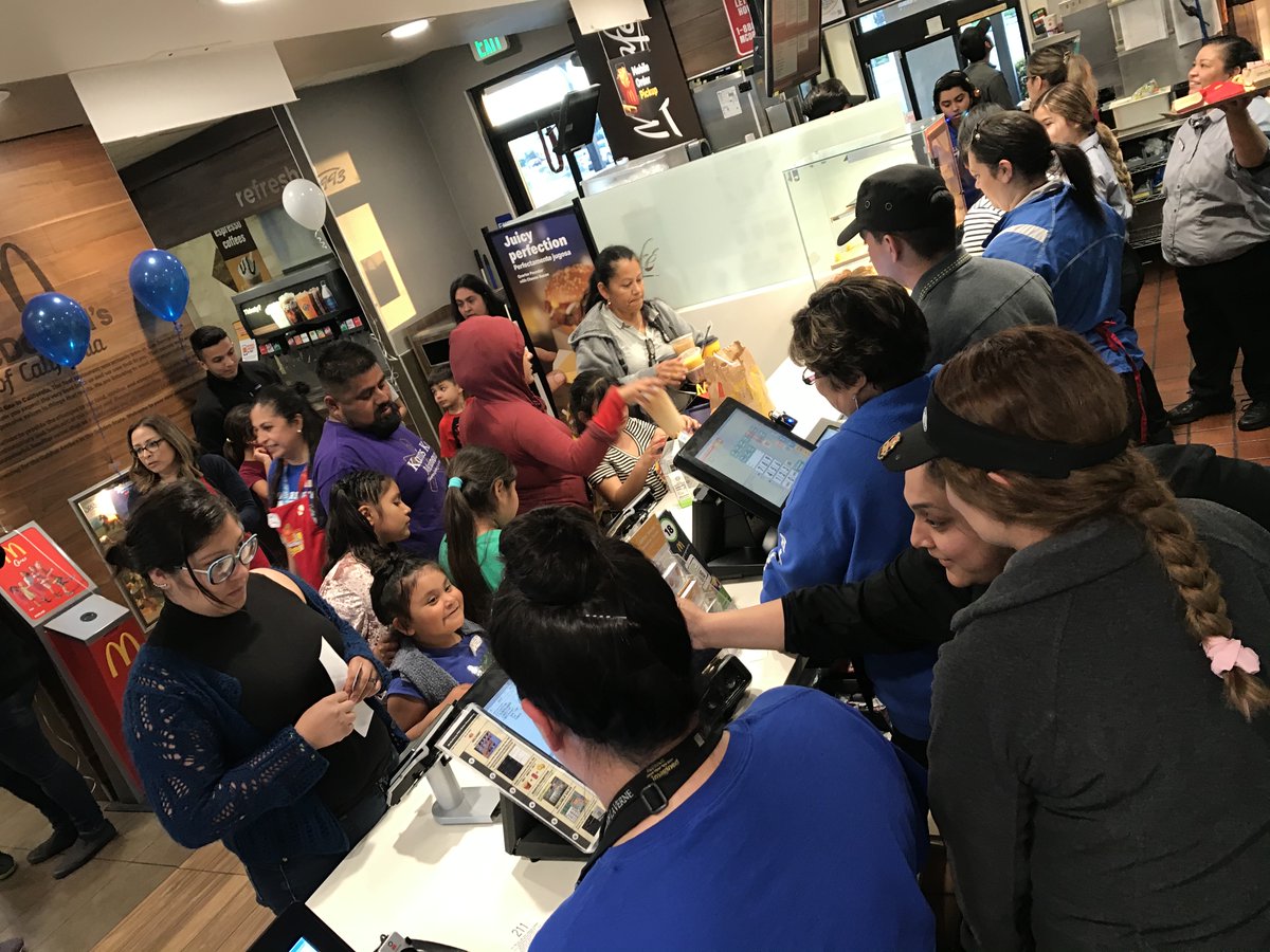 Harrington at McDonald’s