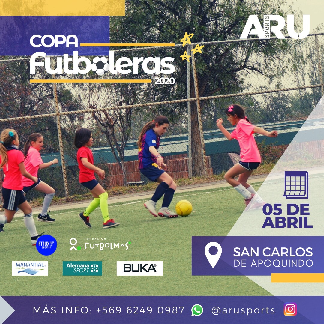Vamos x otro #eventodeportivo de #tripleimpacto . Primera fecha #copafutboleras , 05 de abril 
⚽️🏃‍♀️ RESERVEN FECHA 🏃‍♀️⚽️
#FutbolFemenino #futbol <a href="/Clinicaalemana/">Clínica Alemana</a> <a href="/Bukaoficial/">Buka</a> #aguamanantial