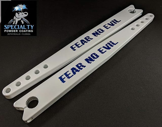 SpecialtyPowder's tweet photo. Bright White and Candy Blue #powdercoated #powdercoatingzephyrhills #allpowdernostickers #veteranowned #specialtypowdercoating https://t.co/bW2cFAUaGd https://t.co/6rV0nZ7lu3