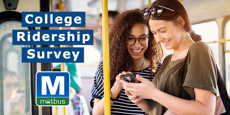 MATBUS's tweet photo. If you're a student at a U-Pass school, we want to hear from you! Take our College Ridership Survey to tell us about your experiences. Both riders and non-riders welcome to participate. @NDSU @MSUMoorhead @Concordia_MN  @MStateCollege @ndscswildcats   https://t.co/cqchGBNgvx https://t.co/54wTSq18G5