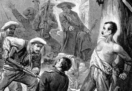 In the "Ominous decade" that followed Ferdinand's restoration Riego was hanged & some liberal Masons exiled but later Ferdinand & his(Ferdinadistas) continued to work with masons.Ultra-royalists(Apostolicos) who wanted liberalism abolished revolted but lost War of the Agraviados