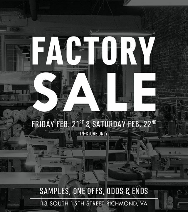 This weekend! In store only. Jeans as low as $50 while supplies last. 
Shop’s open 11-6. ift.tt/37JAVQR