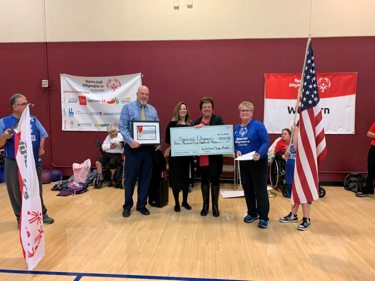 SpecOlympicsCO's tweet photo. Thank you to our Western Regional Basketball Tournament sponsor, @WSlopeAuto! ⁠
⁠
We appreciate all you do for the community! 
⁠
For more info about Western Slope Toyota, click here 👉  https://t.co/QR5AZUbdZI
⁠
Also, thank you to @SUBWAY for keeping our athletes fueled! ⁠ https://t.co/5rm6Ynuypp