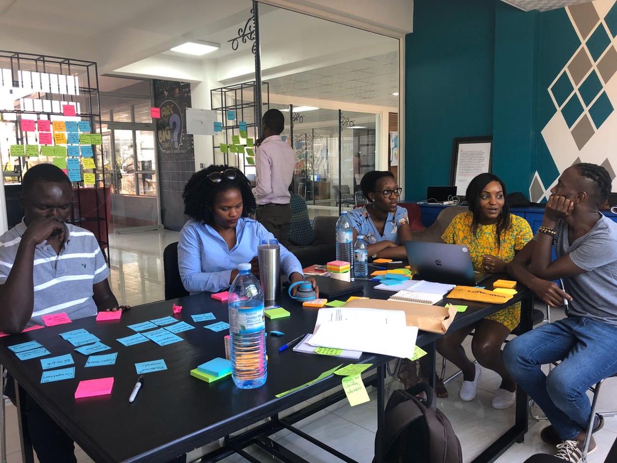 CKJapheth's tweet photo. When your team loves putting up notes all day to convince you they are working🙉 

All said, we owe our regional growth to this young passionate #activaton team working on making 🇺🇬 the best place to be an entrepreneur. Successful execution in #Gulu onto #Jinja next week. #YAW https://t.co/9ipH4Hk18t