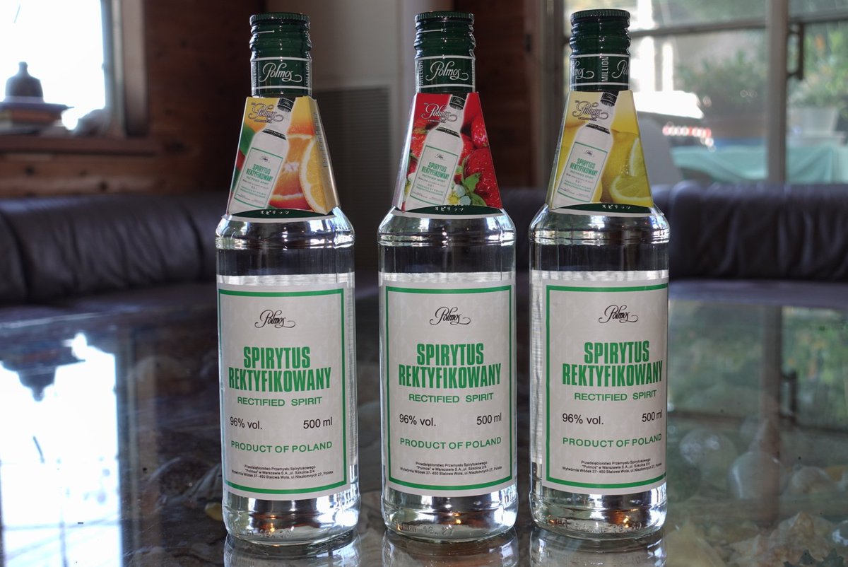 消毒用アルコールが手に入らない 医療関係者のお墨付き得てスピリタス 96度のウォッカ を70度に薄めて使用 Togetter