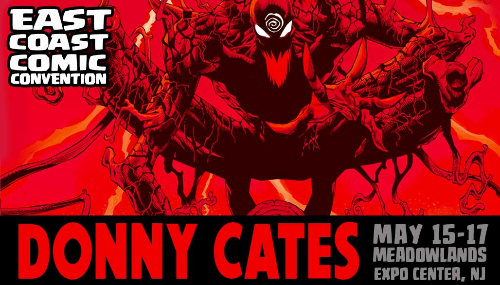 EastCoastConNJ's tweet photo. MAJOR ANNOUNCEMENT @Doncates is coming to East Coast Comic Convention!
#Thor #venom #carnage #GuardiansOfTheGalaxy #spiderman #ghostridercosmic #Thanos #DoctorStrange #marvelcomics #GODCOUNTRY, #BABYTEETH #REDNECK #ATOMAHAWK #Image @ImageComics #NJ #NYC #meadowlandsnj https://t.co/nS0OQIpEHG