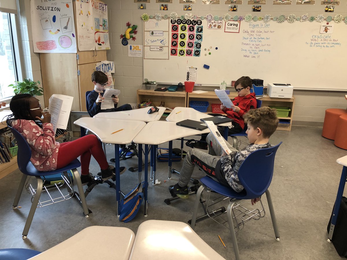 SulliGraham's tweet photo. “Exercise is the single best thing you can do for your brain in terms of mood, memory, and learning.”
-John Ratey

4th Grade is moving and grooving! Special thanks to the Germantown Education Foundation for funding our Kinesthetic Classrooms! @fhes_gmsd @gmsdk12 @GtownEdFound https://t.co/vRBDg7iLI6