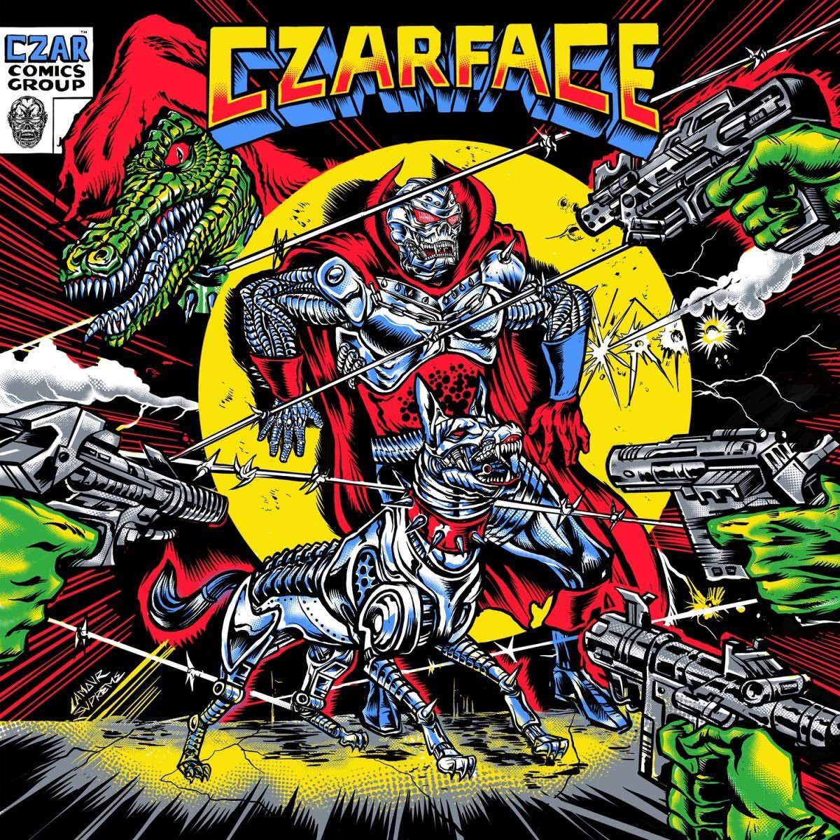 MagicanMad's tweet image. #Czarface latest album is so fucking infectious, the first track “bizarro” throws you off cuz the best is fucking bizarre but before you know you back on the comic boom bap ride of the Czar @INSpectahDECKWU and #MCEsoteric are on top of there lyrical game and @DJ_7L beats are 🔥