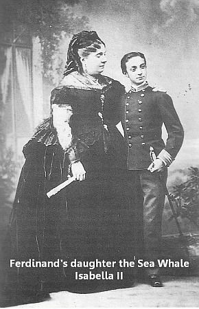 Having no male heirs Ferdinand abolished Salic law so his daughter Isabella could succeed him.After his death Isabella's regent allied with the masons(Isabelinos),Britain,France & Portugal against Ferdinand's brother Carlos & Carlistas who fought 3 Carlist wars valiantly but lost