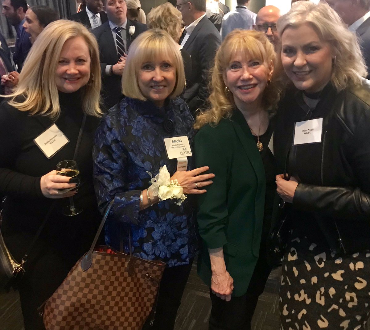 denisep's tweet photo. Cheering on @mickibyrnes at the annual @smecleveland Distinguished Marketing &amp; Sales Awards! #3News @wkyc @TVTerryMoir https://t.co/eT7zX5lOMG