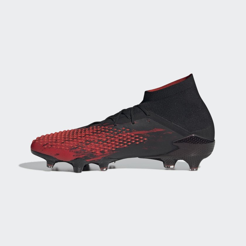 SHOPSOCCERPLUS's tweet photo. New arrivals! The Adidas Predator 20.1 and 20.1 Low from the just released ‘Mutator’ pack. Featuring the newest Demonskin technology for more grip and curve on the ball. Available now in store in adult sizes for $300. #predatormutator #demonskin #adidasfootball #soccerplus https://t.co/9gnHmHGX9Z