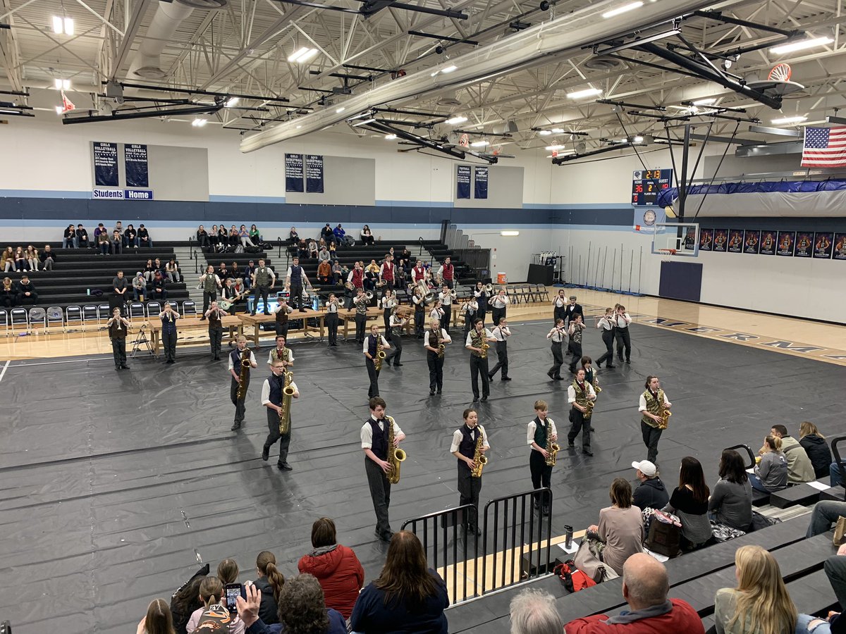 ZHSActivities's tweet photo. More photos from tonight’s half time performance. There’s plenty of time to get here to see it during the second half time of tonight’s double header! @Zimmband @ISD728 https://t.co/S9Kf4gJHra
