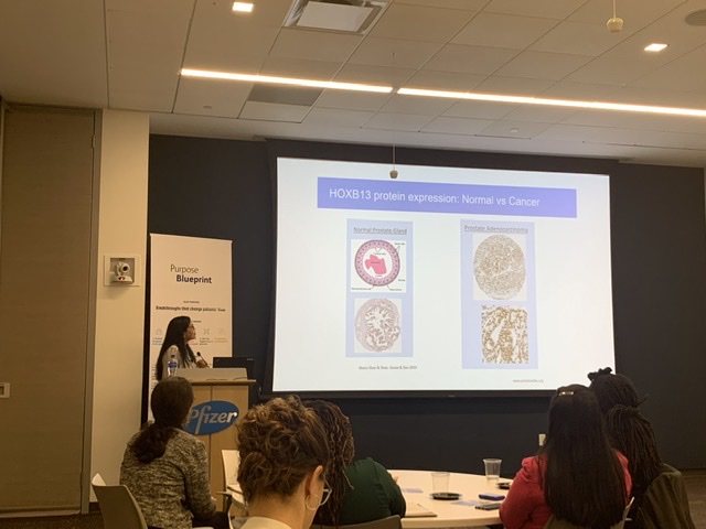 HBAMidwest's tweet photo. Assistant Professor Kiran Mahajan shares new targets and therapeutics in development for treatments in cancer. #HBAImpact #HBASTL https://t.co/hHo4qwa7fd