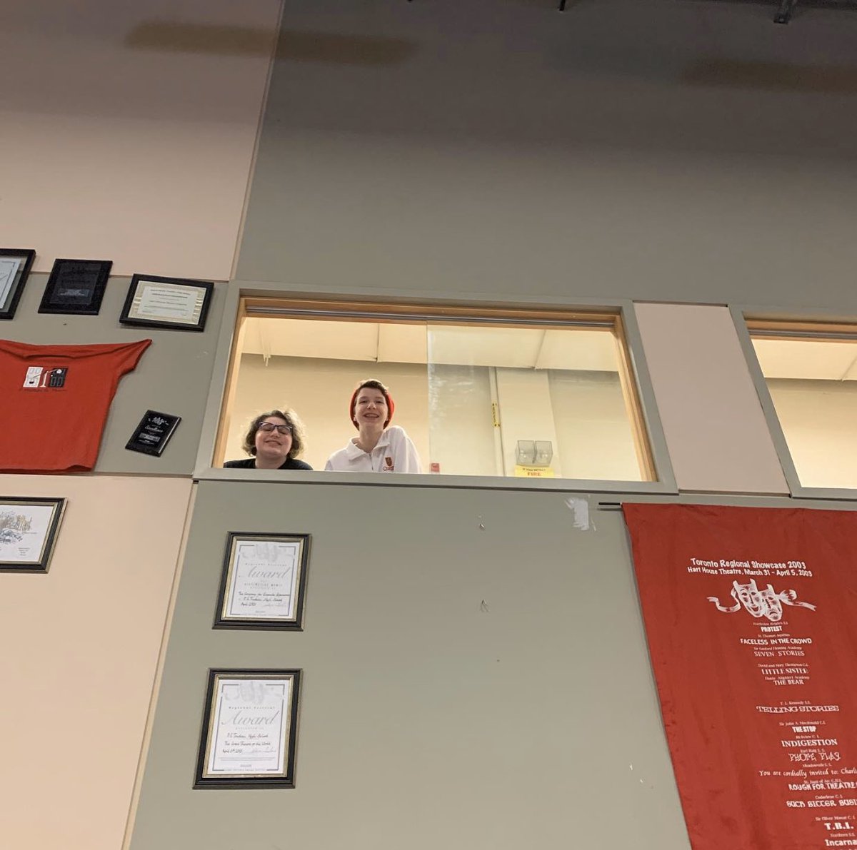 Thank you <a href="/AlexMackHS/">Alex Mack HS</a> Theatre Arts/Group 6 IB for an awesome afternoon of tech rehearsals, creativity and laughter.  So excited to share the work with our <a href="/NTSDramaFest/">National Theatre School DramaFest</a> audience! #creativitythriveshere #amaclearns