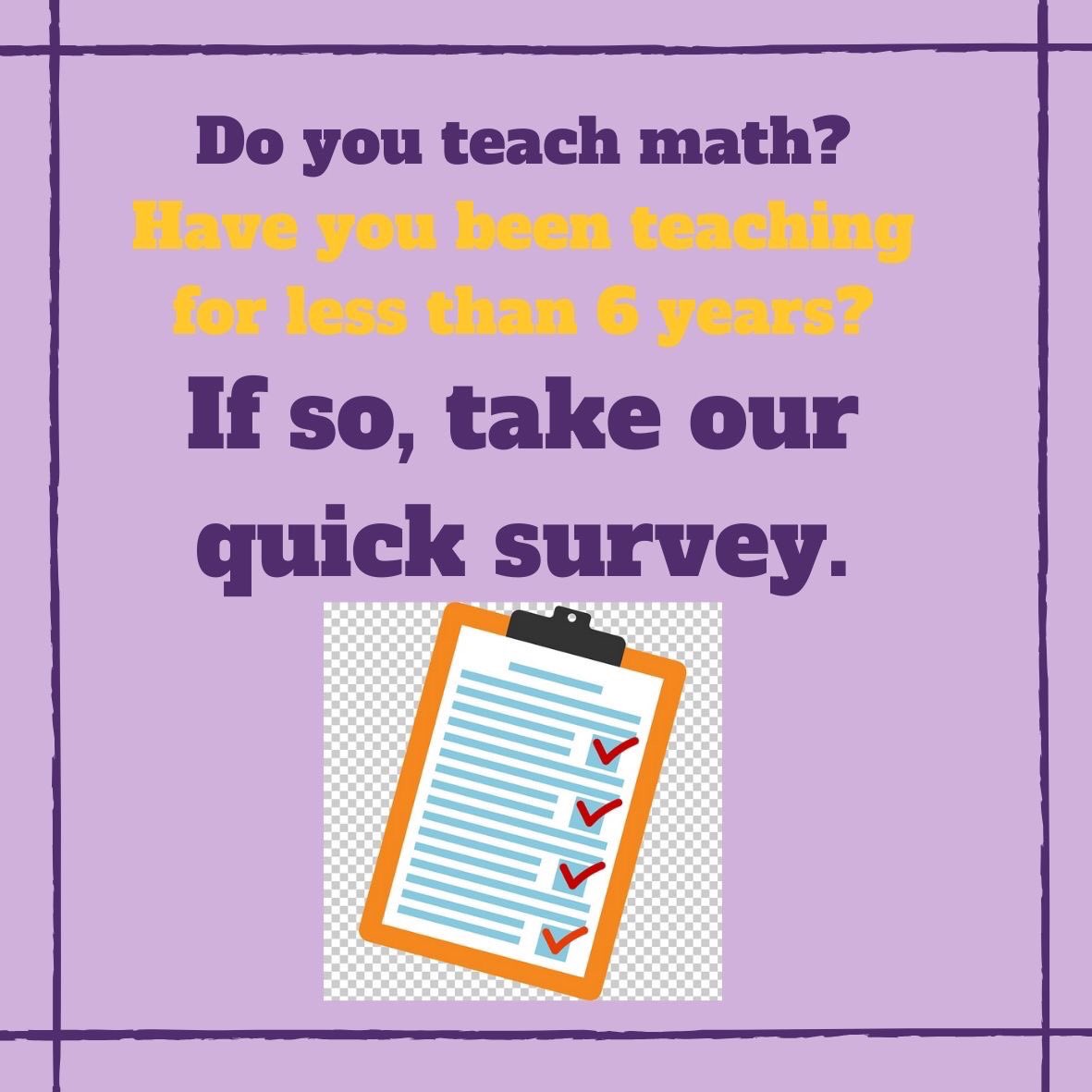 MissJulia412's tweet image. Hi everyone! Please take a moment to fill out this survey if you or and ANYONE you know is a teacher! It will really help with my research project for class! Thank you in advance! 
protect-us.mimecast.com/s/_bkkCgJPjKsA…