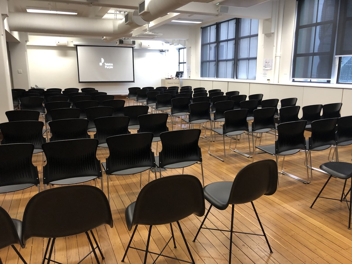 The room is set, coffee is brewing and now we wait for our consultants to kick off the first Back to Base for #NSWSquad #InsideTelstraPurple
