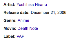 DEATH NOTE original soundtrack — Yoshihisa Hirano and Hideki TaniuchiOne of the earliest anime I watched, DEATH NOTE. The music is just as smart as the story of Death Note itself. Progressive minimalism to gregorian chanting to rock. Very extreme atmospheres. Pretty memorable.