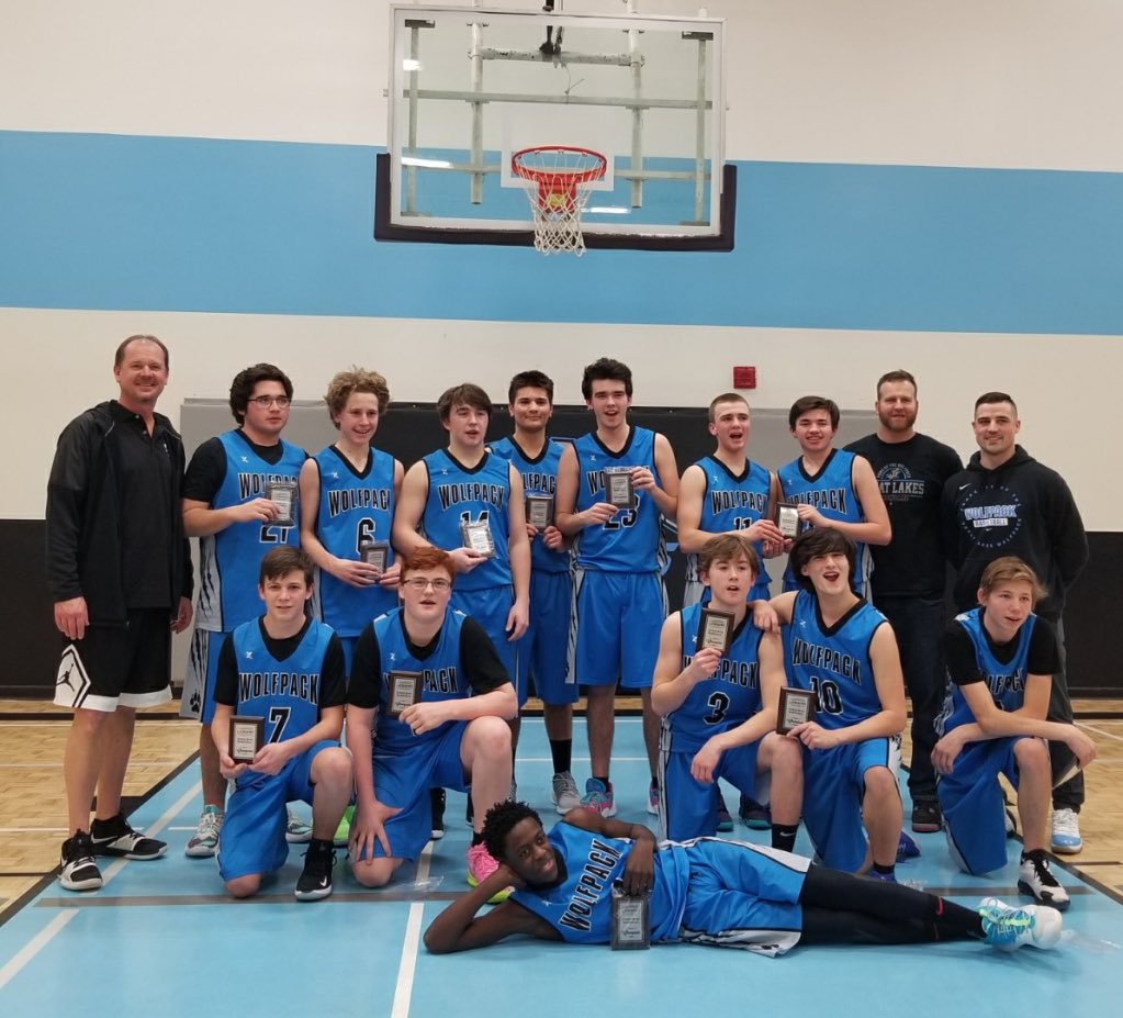 Congrats to Wolfpack Junior and Senior boys!  LKSSAA basketball champs! <a href="/LKDSB/">Lambton Kent DSB</a>