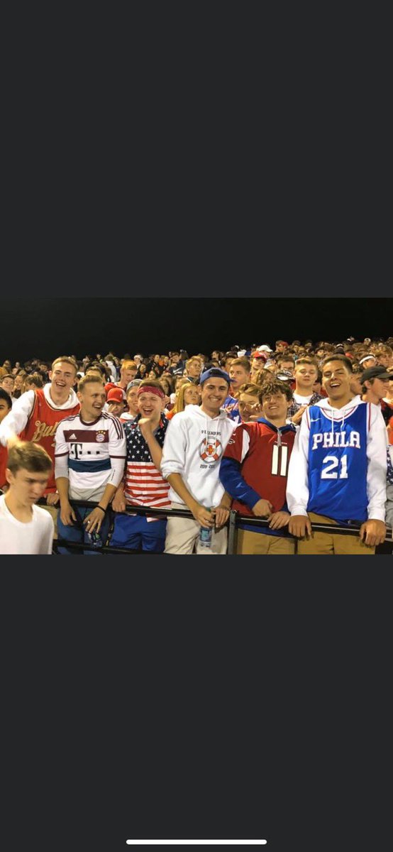 Spainserves's tweet image. Today I am thankful for all of the fun memories my friends and I have experienced through STCE, especially Friday night football games. @bballwoods23 @hoopsmurphy