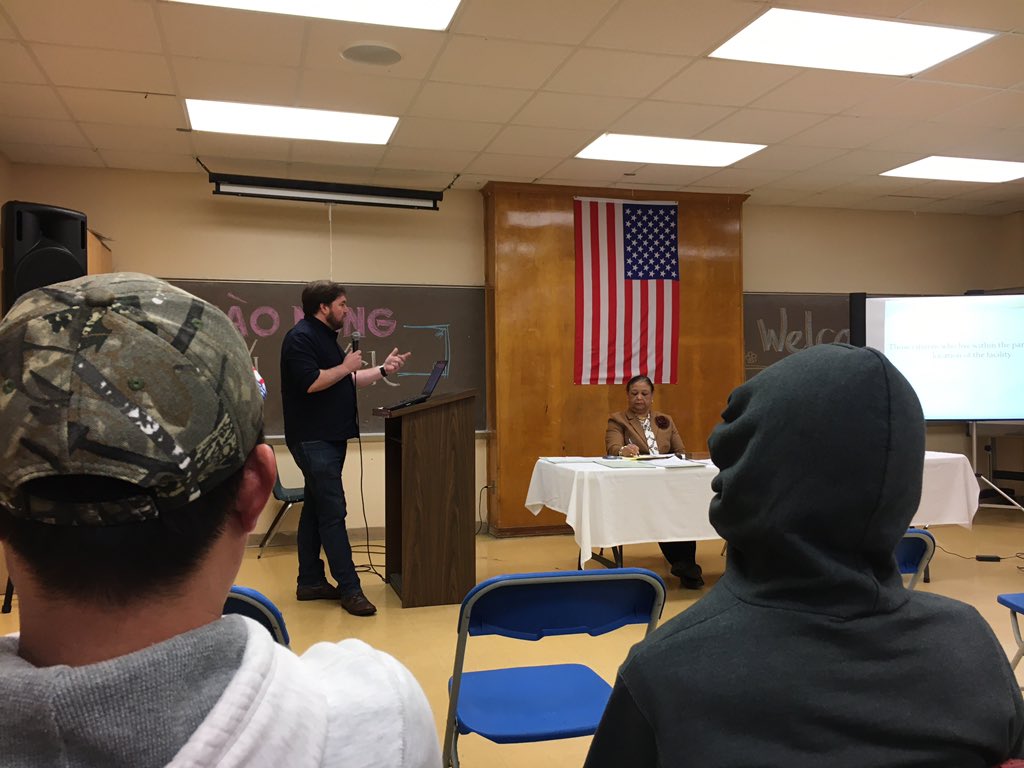 NoGasPlant's tweet photo. “We are opposed to moving [Entergy’s gas plant application] from a major polluter to a minor polluter.” -Matt Rota, @HealthyGulf https://t.co/QhqfEmGWVl