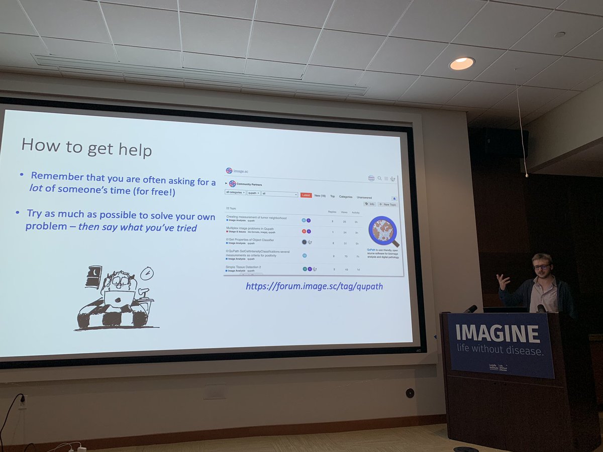 <a href="/petebankhead/">Pete Bankhead</a> shows us another benefit of open source software: thriving support communities! #QuPath2020