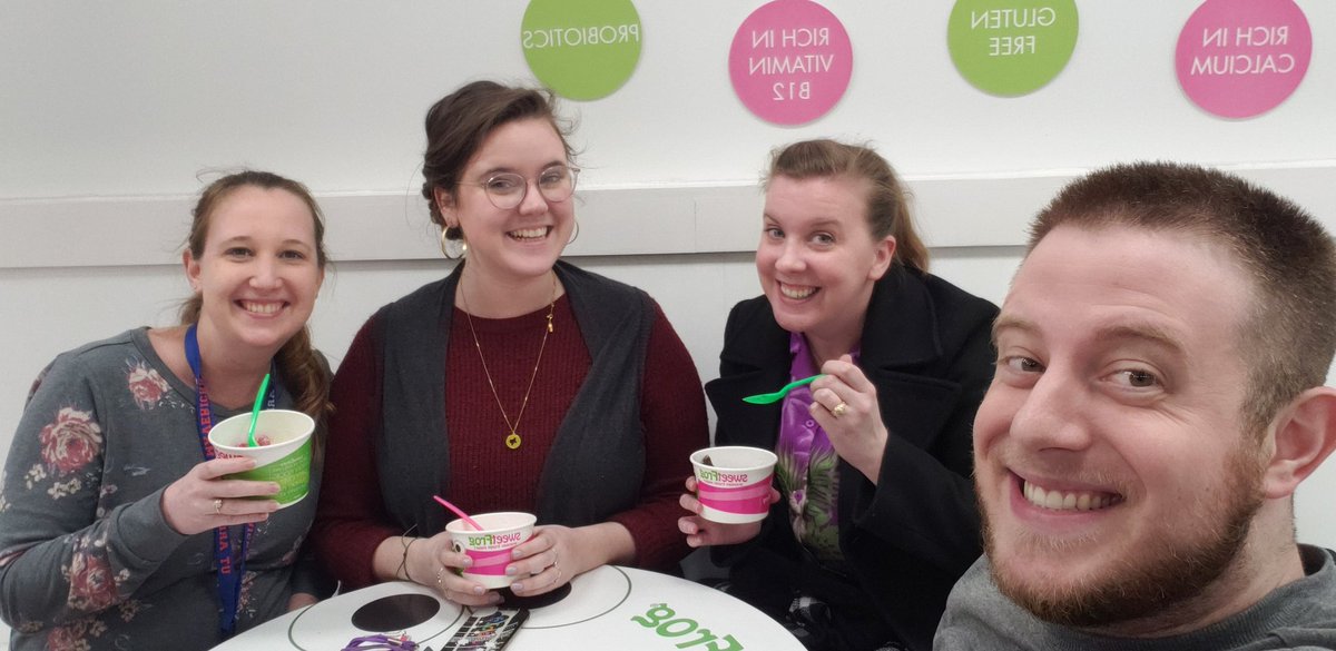 Supporting <a href="/tc_nhs/">Timber Creek NHS</a> at #SweetFrogs tonight! Love our #FalconFamily #kumbayamath #crosscurricular #teacherlife 
@TCHSTalon @SomerhalderTCHS @MadonnaMathFam