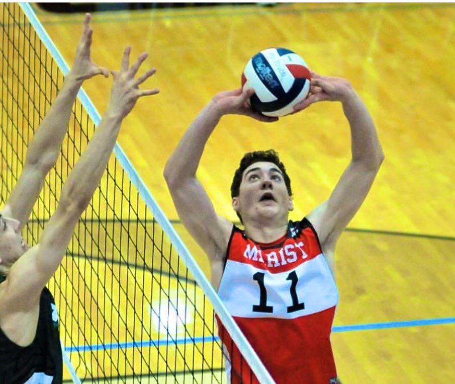 RedHawkVB's tweet image. ‼️Congrats to Senior Setter Gene McNulty III on his commitment to play @NCAAVolleyball 🏐 at Carthage!!🔴🔴 #1️⃣1️⃣ #Program2020 #SetterHigh✋🏼🏐🤚🏼#Anotha1  🔌🔌