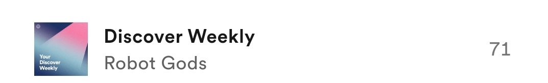 ninthrevival's tweet photo. #metal fans! Keep an eye on Your @Spotify #weeklydiscovery for #RobotGods! With @davidhkofficial and @Ukranium1 In just a couple of days it reached 71 spins! Thank you for your support!! Who would like to see Robot Gods on #NewBlood? Let's keep this momentum going! You rock!!! https://t.co/yQHhnDvN2F