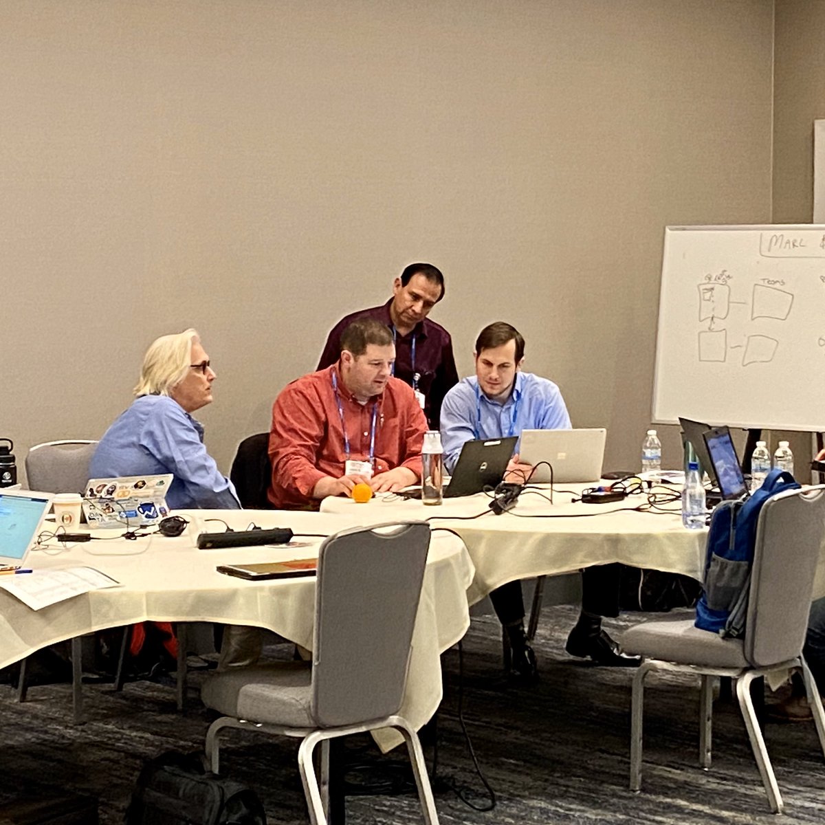 thatmattwade's tweet image. Big thanks to our #Office365 Hands-on Kitchen leads for providing the best, learn-as-you-build conference experience around. Keep an eye out for it at a conference near you! #sptechcon — @sympmarc @sbglr @aprildunnam @rockett_15 @johnmoh @aewood365