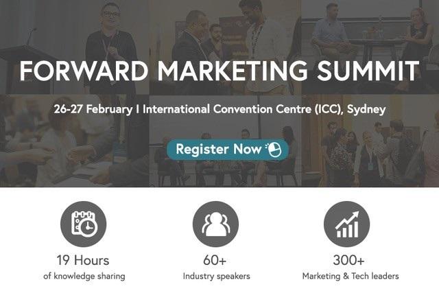 industryevents's tweet photo. Forward Marketing Summit #Sydney is #Australia's  only #business #summit dedicated to #technology and #Marketing! 300+ #tech leaders and marketing professionals will get together at the #ICC Sydney next week! 

https://t.co/UJ86c28GLF

@ForwardLeading 

#DigitalMarketing #AI #ML https://t.co/0rken3tAzB